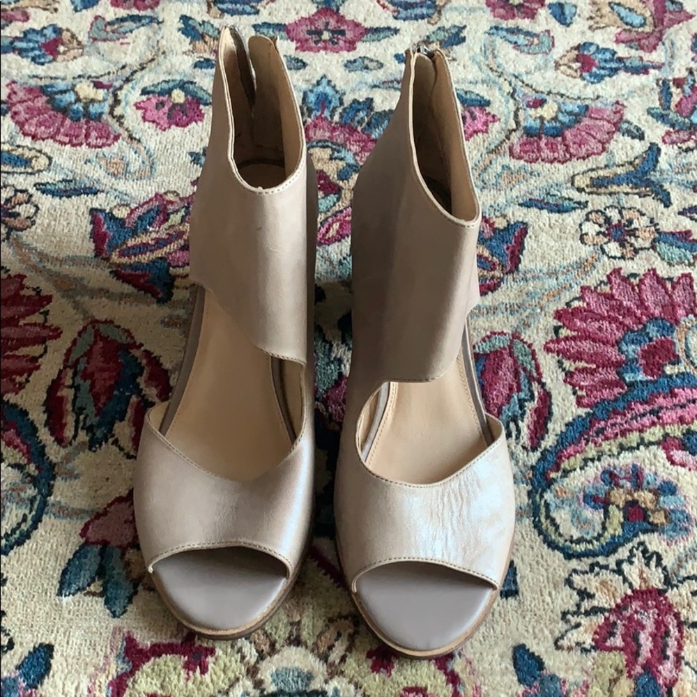 Never worn Cutout booties.
